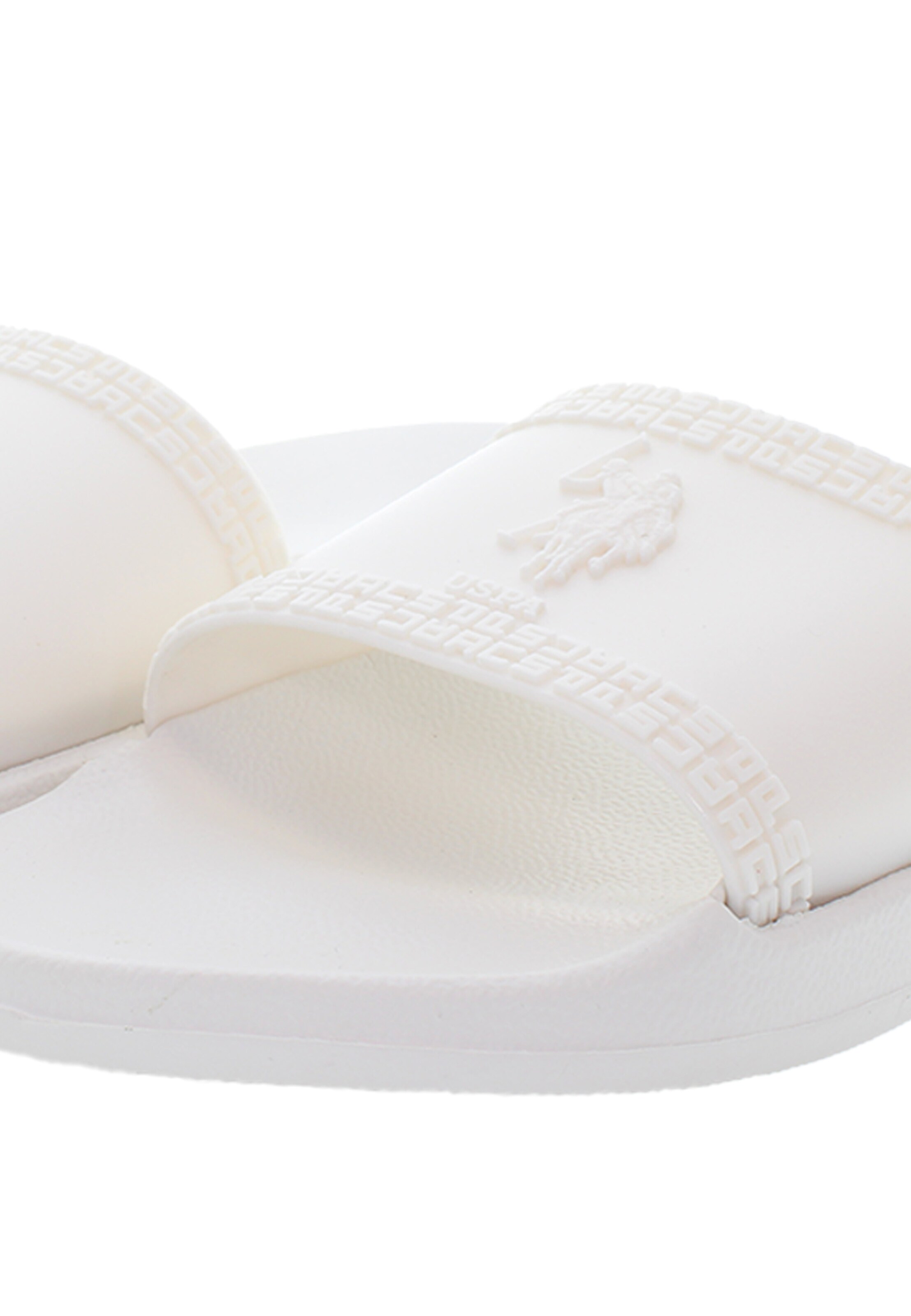 U.S. POLO ASSN. Pantolette 'Gavio005' in Weiß