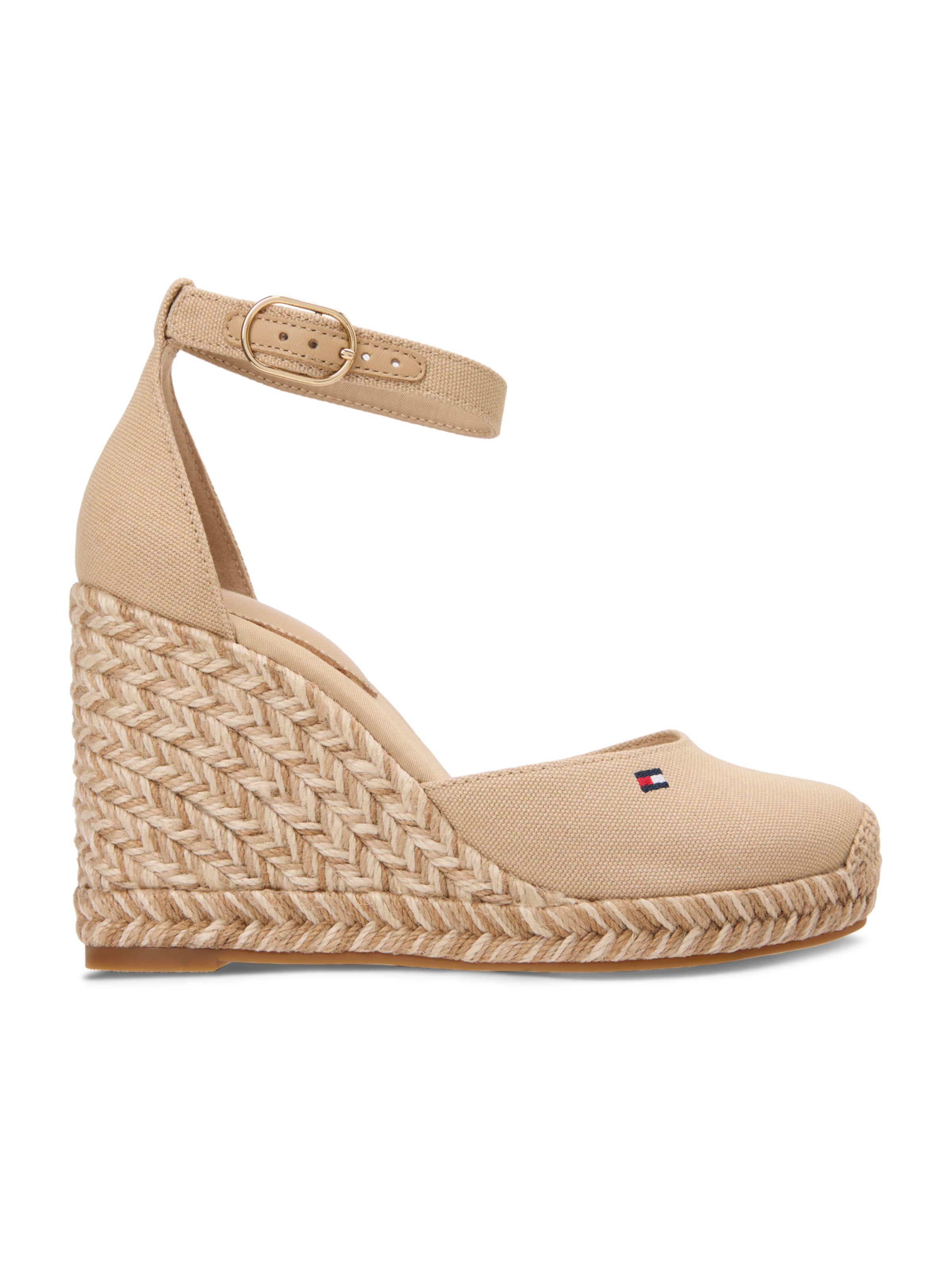 TOMMY HILFIGER Lahtise kannaosaga kontsakingad, värv beež