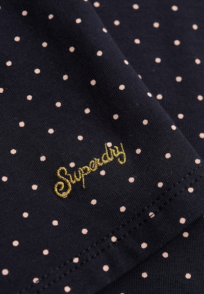 Superdry & Co Haut en M en beige / marine / or, Vue avec produit