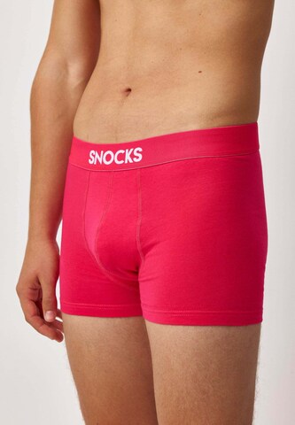SNOCKS Boxer shorts in Yellow: front