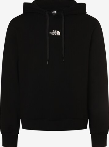 THE NORTH FACE Sweatshirt in Black: front