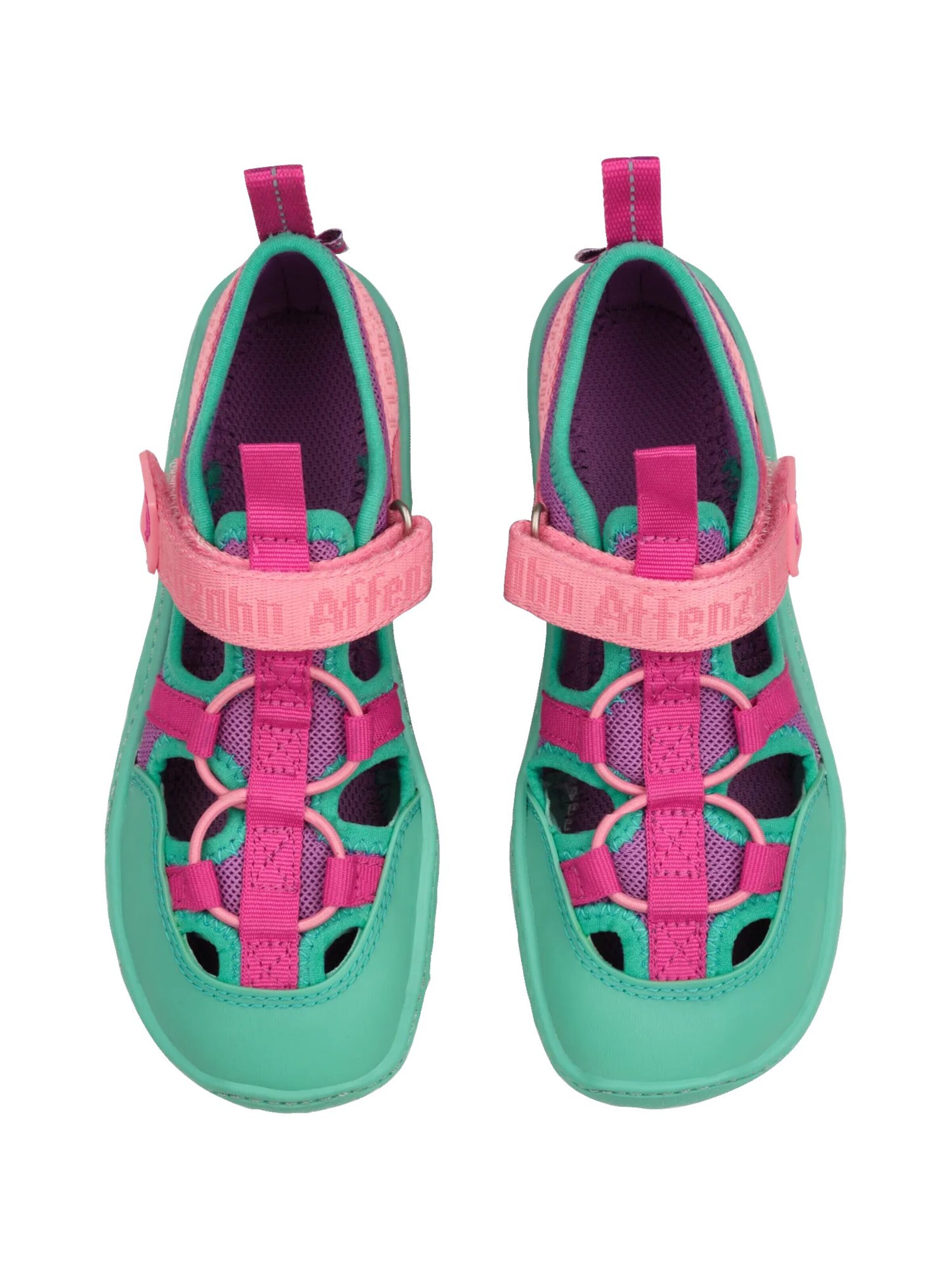 Affenzahn Sandals 'Sandale Vegan Roughy' in Green