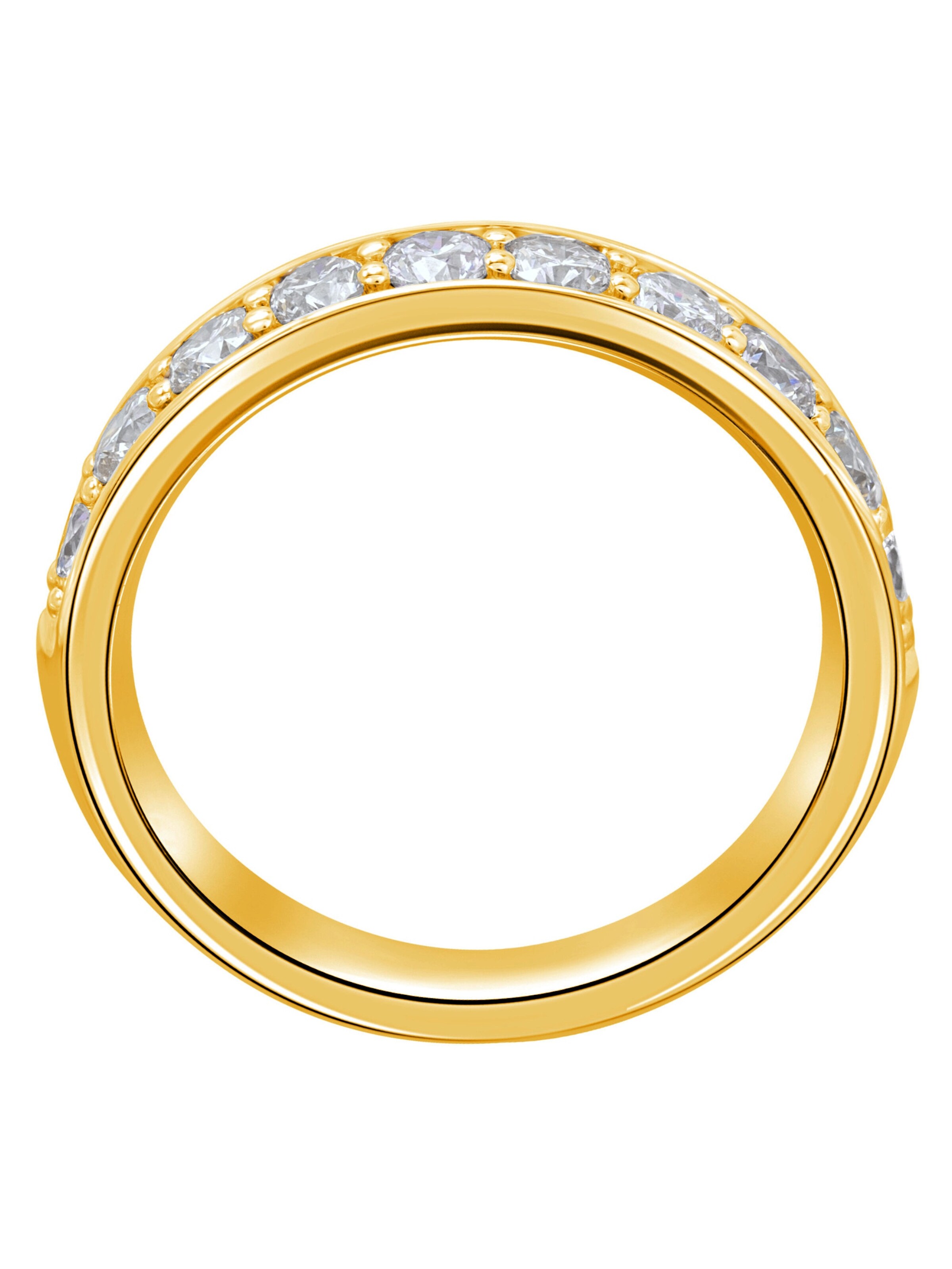 ONE ELEMENT Ring in Gold: Vorderseite