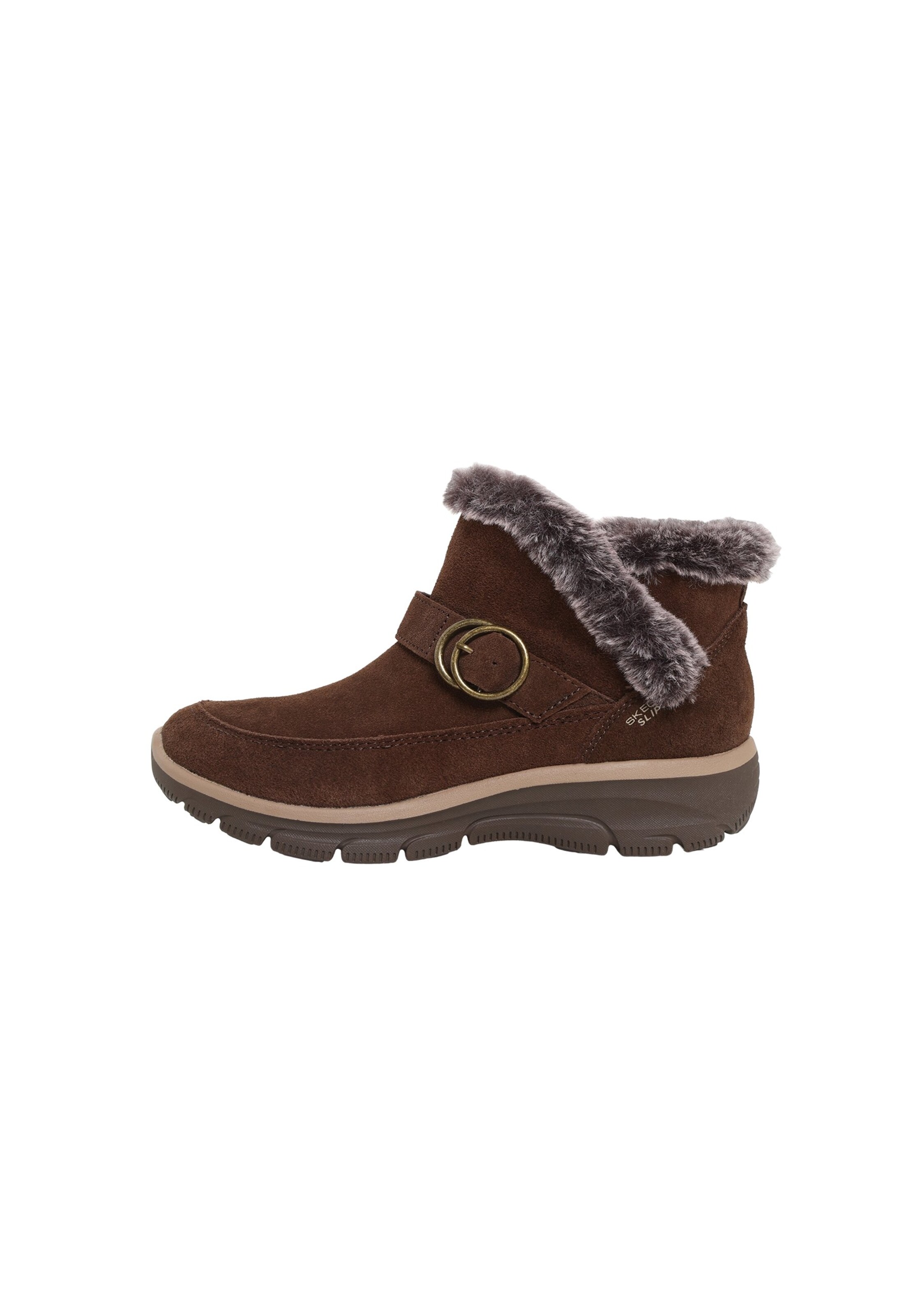 SKECHERS Къси ботуши в кафяво: отпред