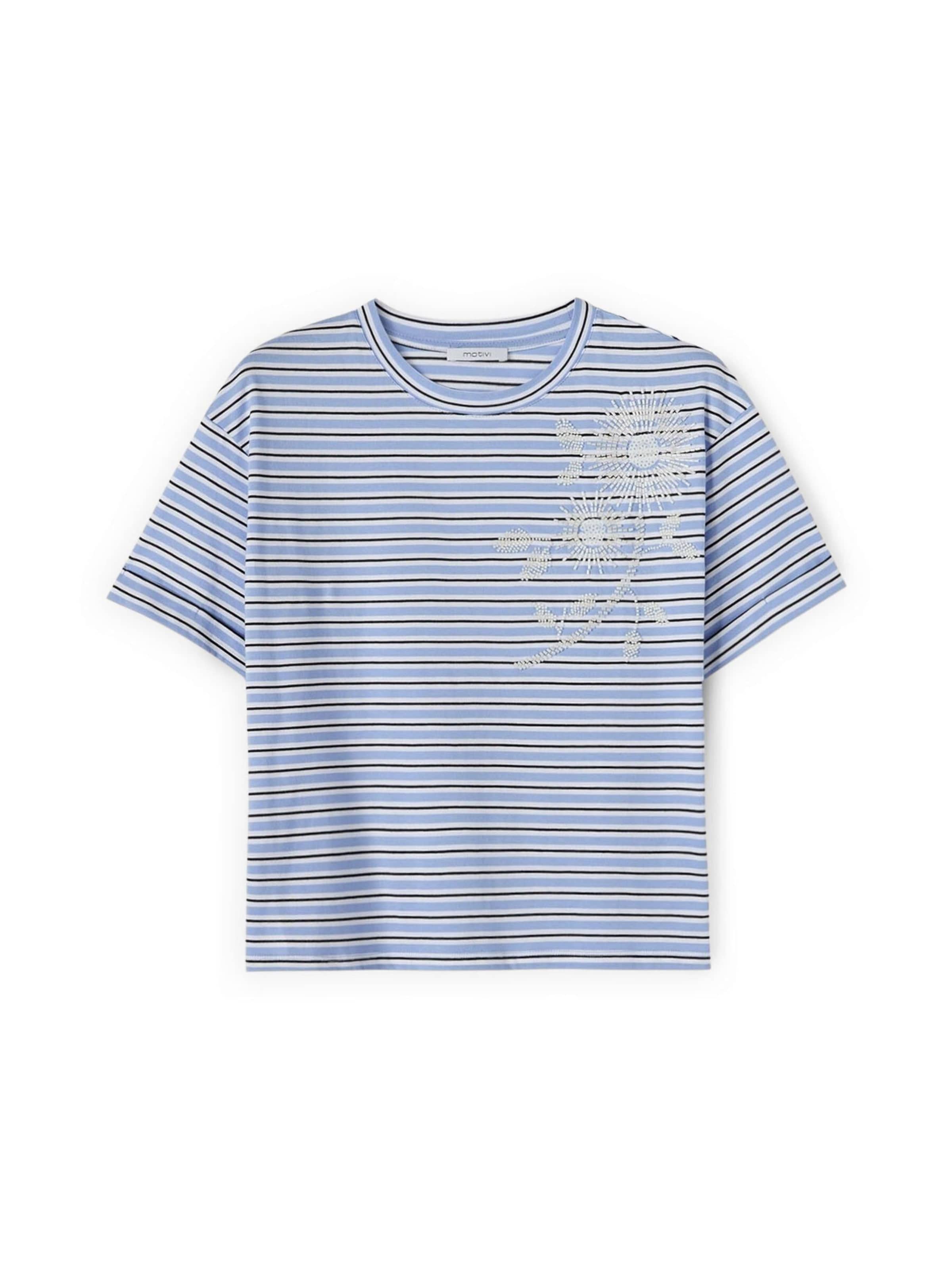 Top di MOTIVI in blu: frontale