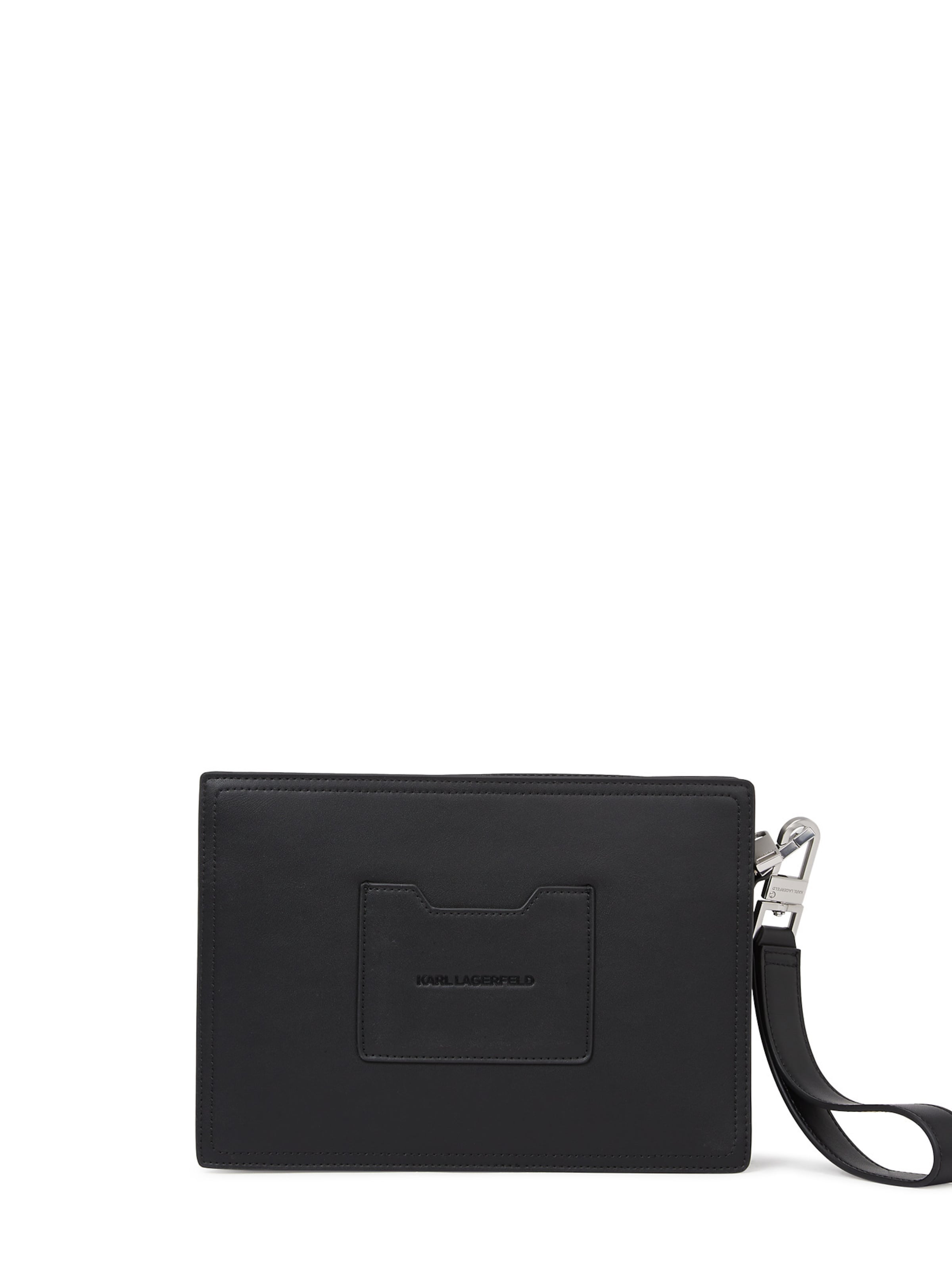 Karl Lagerfeld Clutch 'K/Autograph' in Schwarz