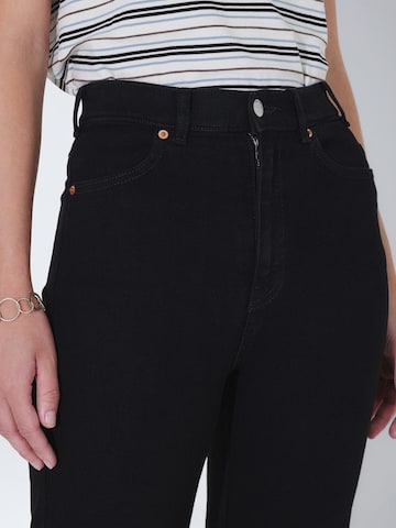 Dr. Denim Slim fit Jeans 'Moxy High Straight Jeans' in Black