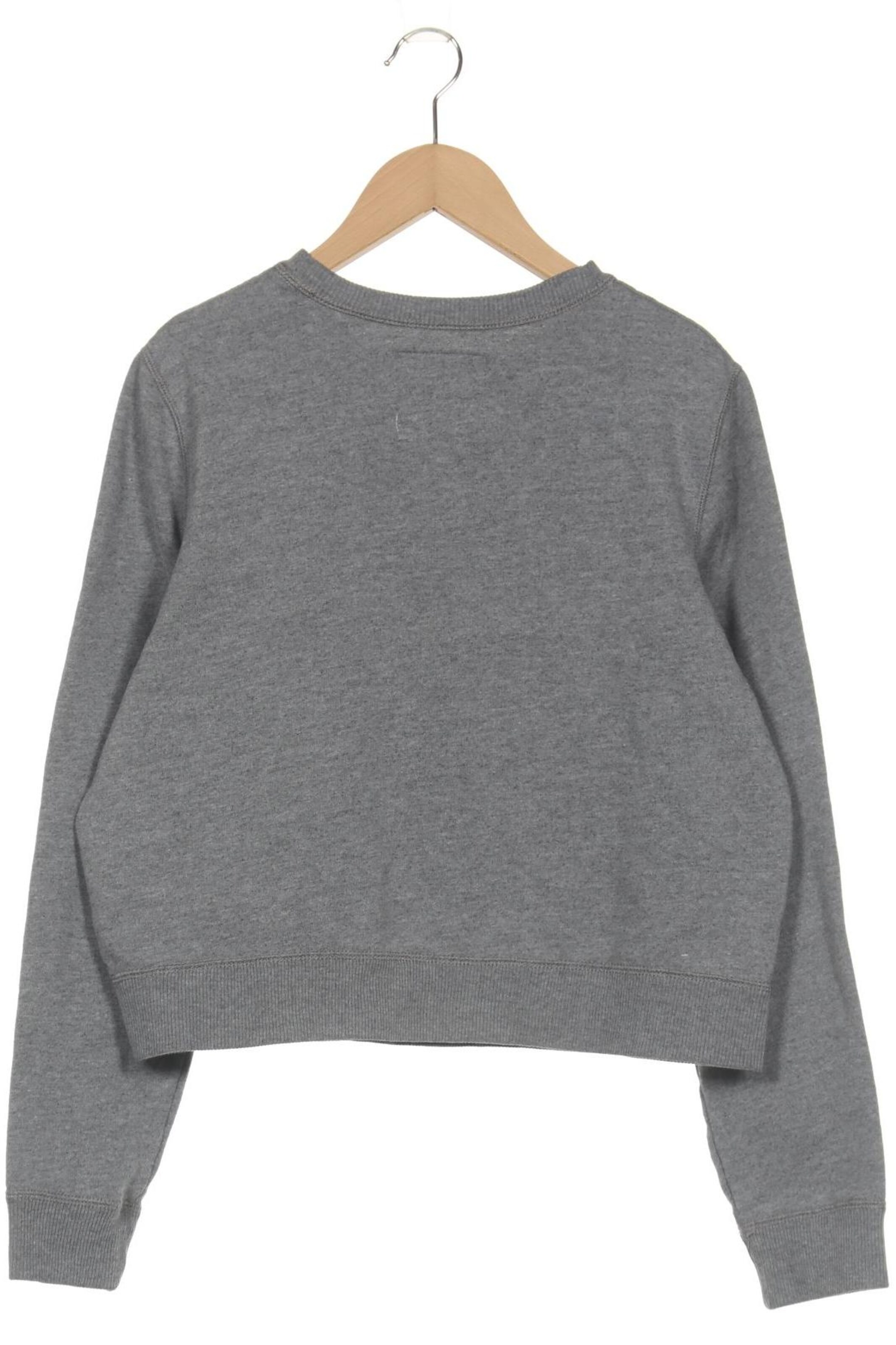 HOLLISTER Sweatshirt & Zip-Up Hoodie in M in Grey