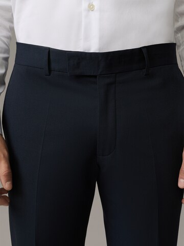 Coupe slim Pantalon à plis 'Madden' STRELLSON en bleu