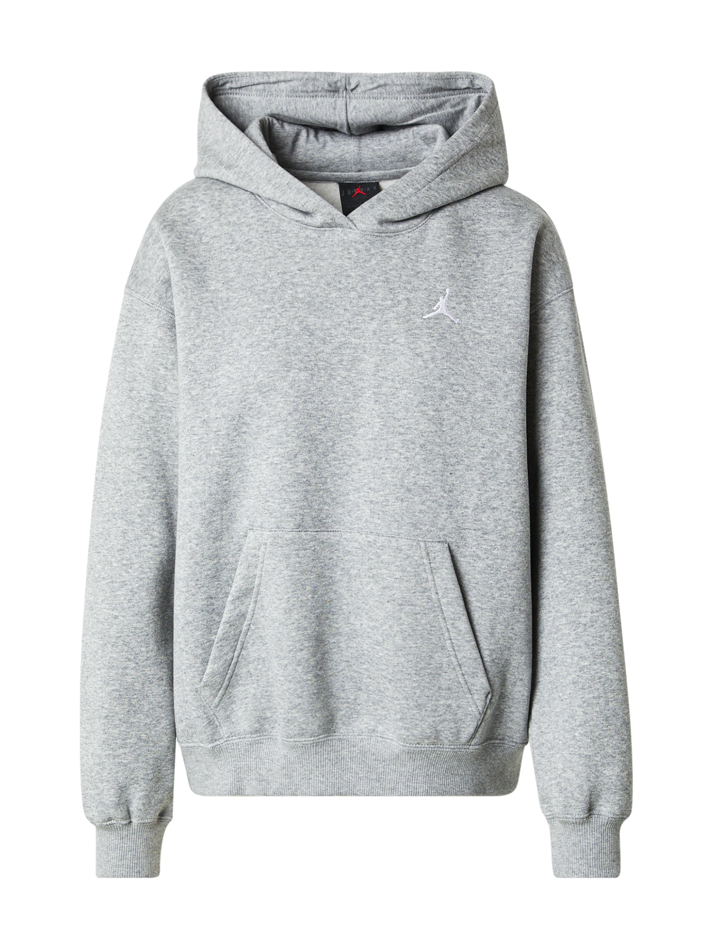Nike Felpa Felpa Jordan Grigia Nike Hoodie Fleece Jordan Jumpman