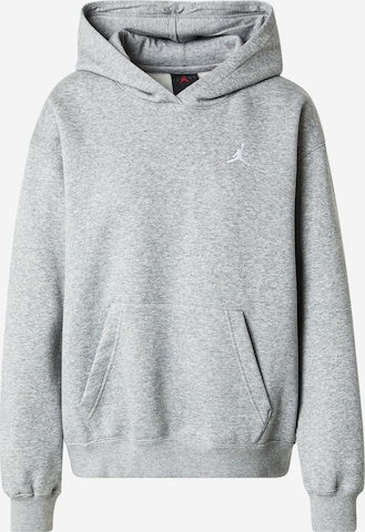 Sweat-shirt 'BRKLN FLC' Jordan en gris : devant
