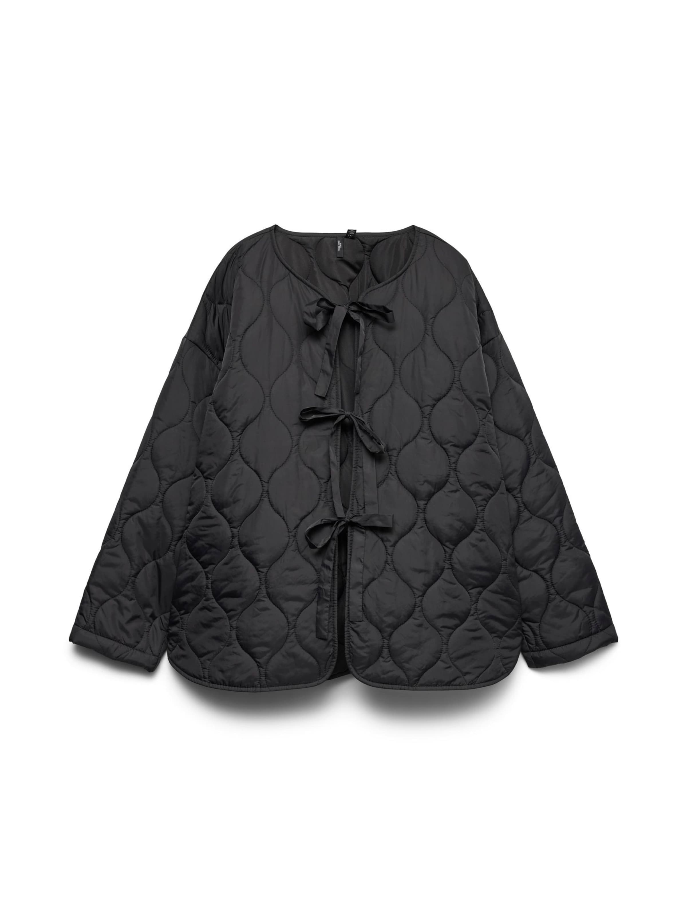 Veste mi-saison Vero Moda Curve en noir : devant