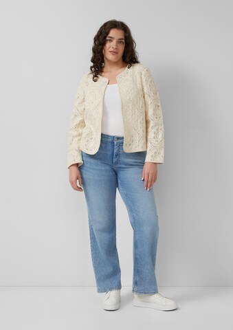 s.Oliver Between-season jacket in Beige: front