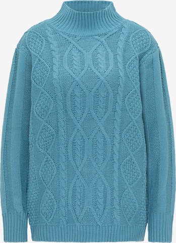 Pull-over Usha en bleu : devant