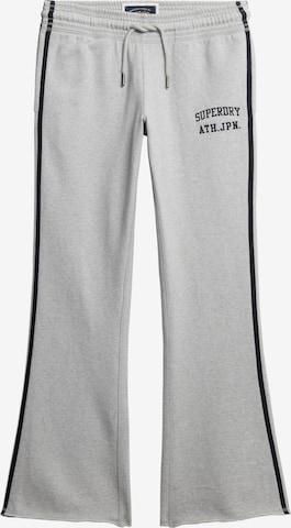 Pantalon 'Essentials' Superdry en gris : devant