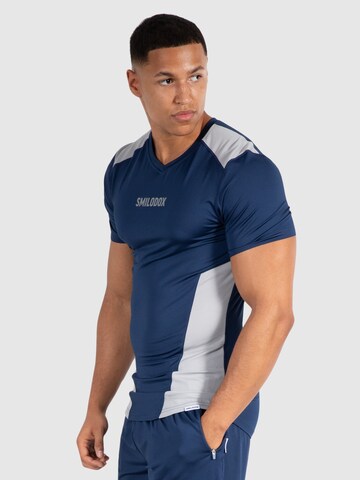 Smilodox Performance shirt 'Maison' in Blue