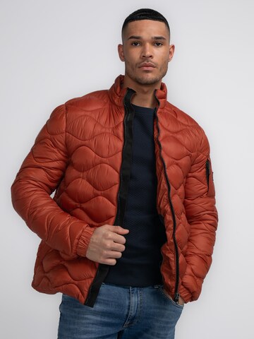 Veste mi-saison 'Whittier' Petrol Industries en marron : devant
