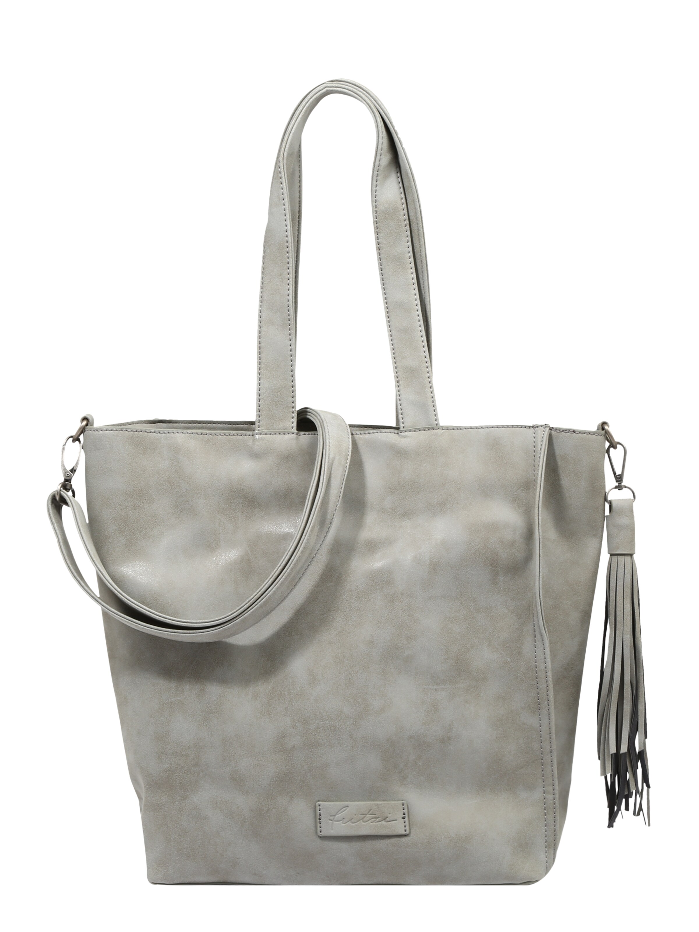 Shopper di Fritzi aus Preußen in grigio: frontale