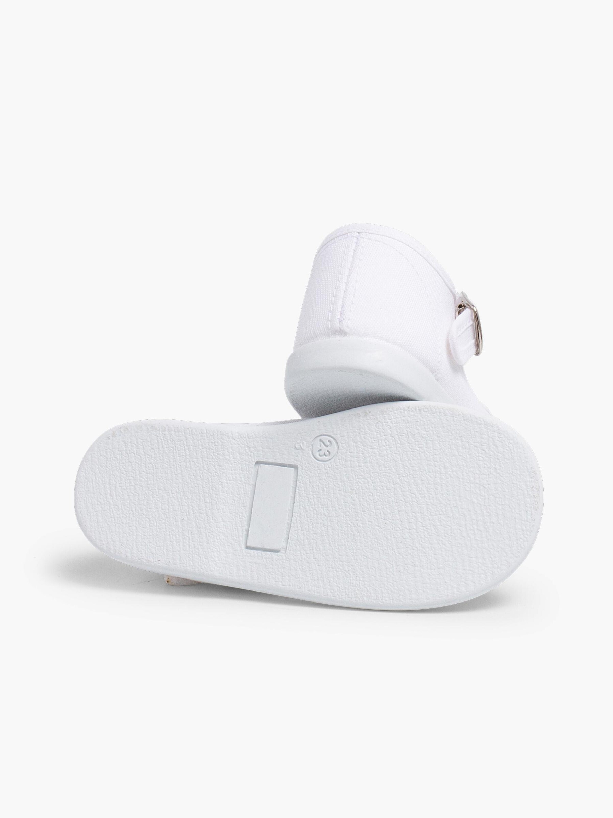 Pisamonas - Zapatos primeros pasos en blanco