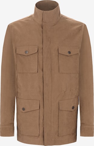 Distretto12 Between-season jacket 'Herit' in Beige: front