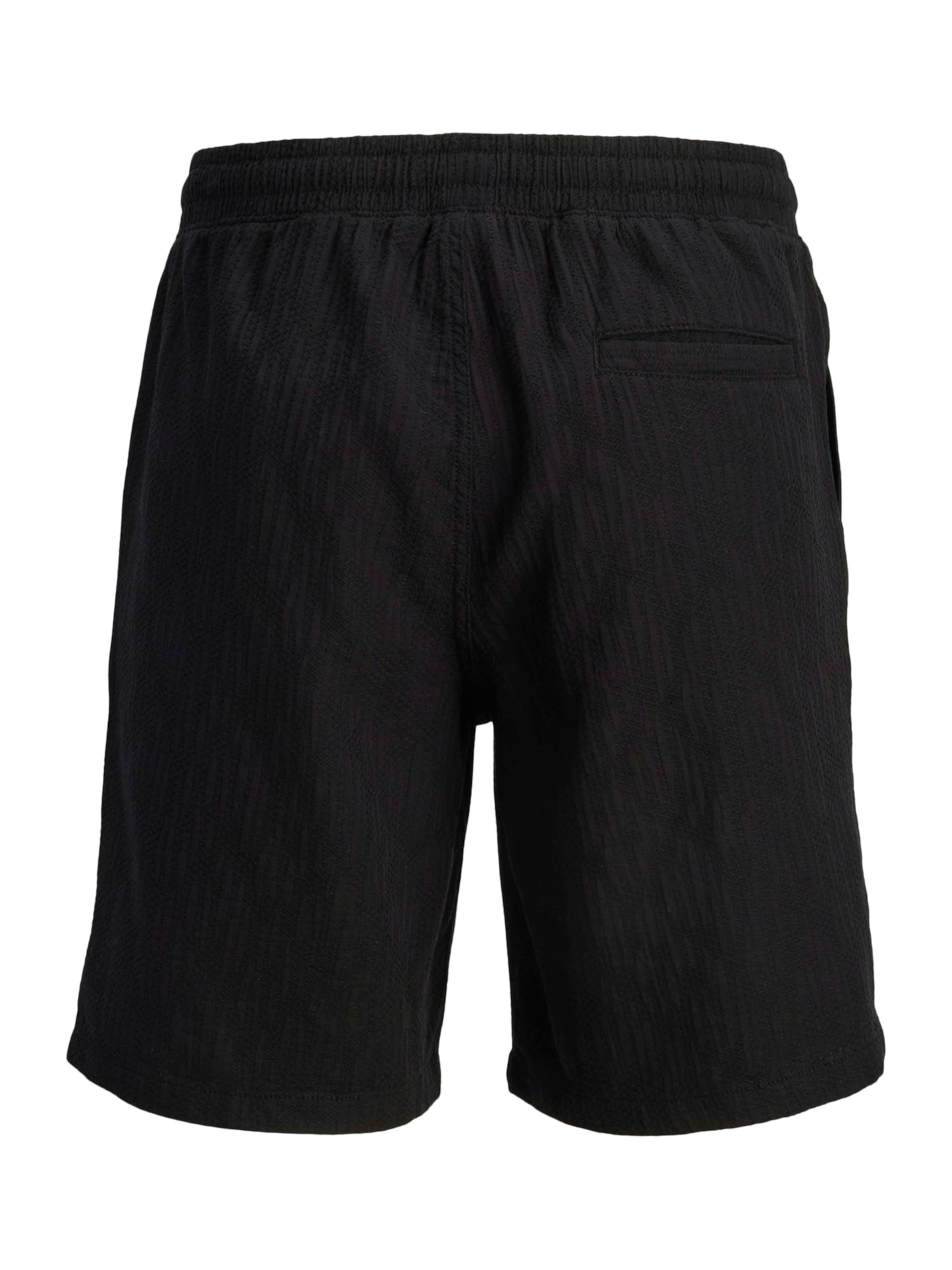 JACK & JONES Avar lõige Püksid 'JPSTJaiden', värv must