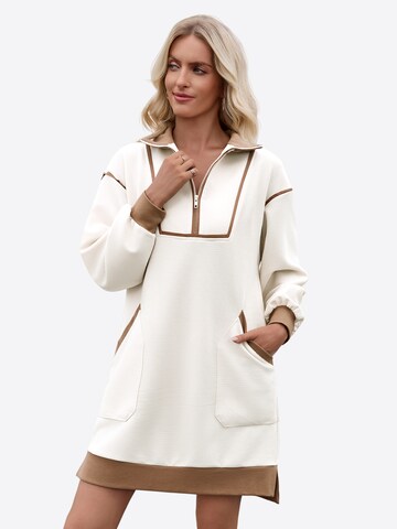 Imily Bela Šaty – bílá: přední strana