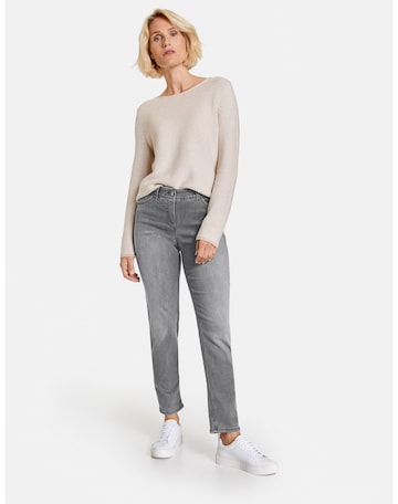 GERRY WEBER Slimfit Jeans 'Best4me' in Grau