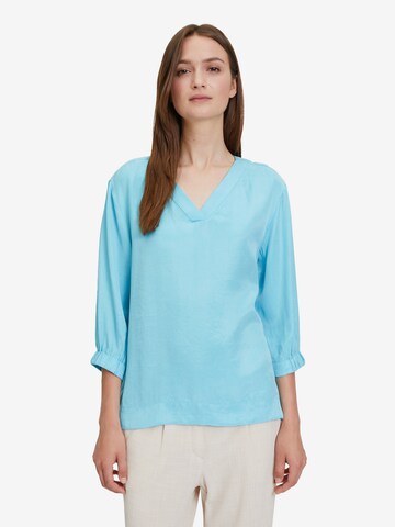 Betty & Co Blouse in Blauw: voorkant