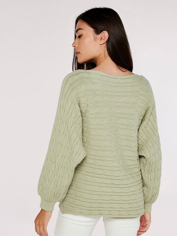 Pull-over Apricot en vert