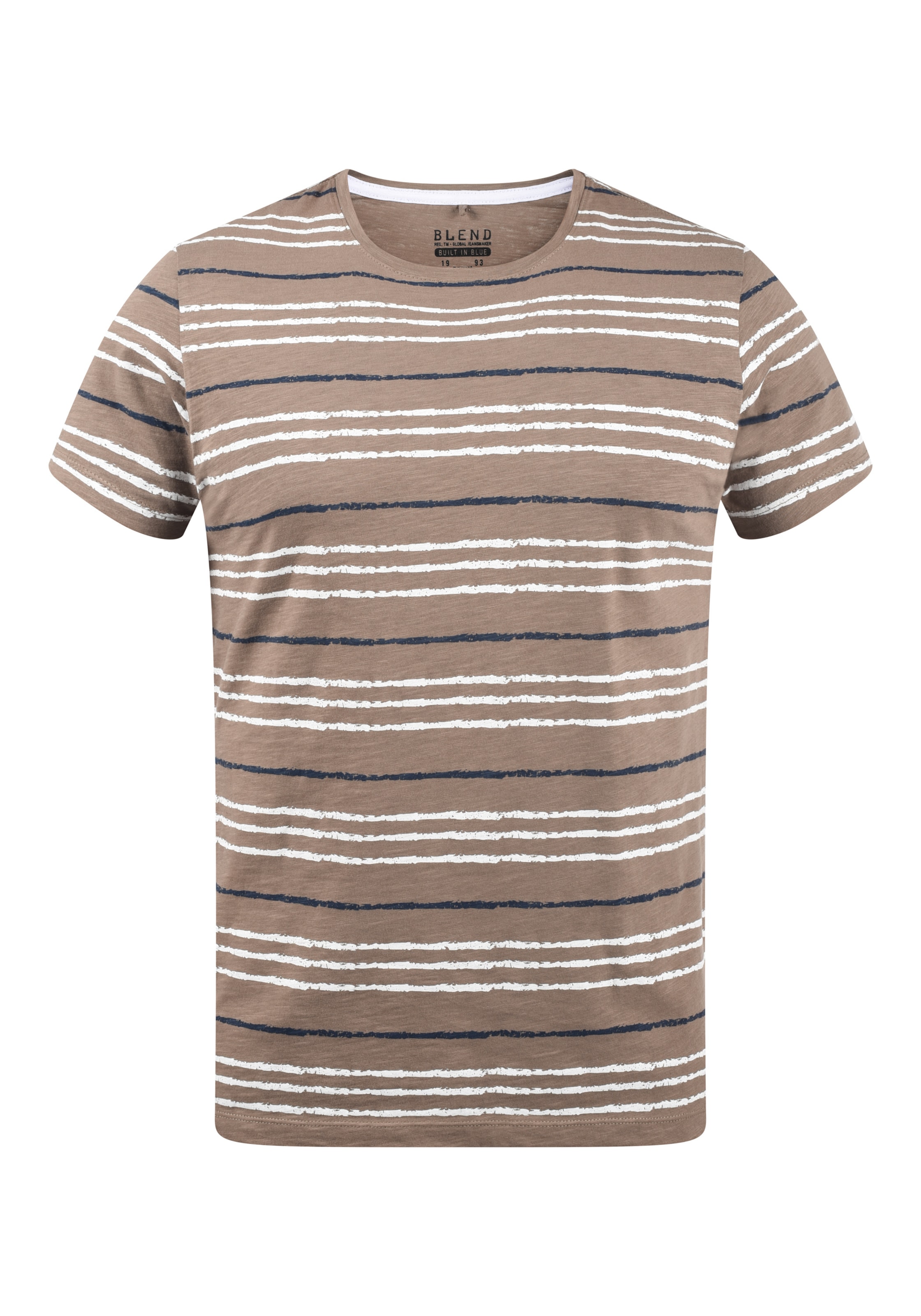 T-Shirt 'Valle' BLEND en marron : devant