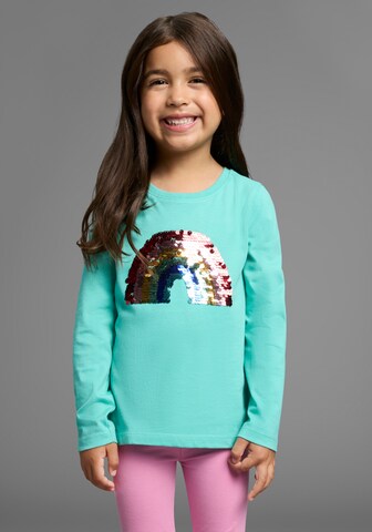 ARIZONA Shirt 'Regenbogen' in Green: front