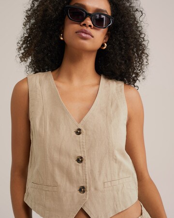 WE Fashion Vest in Beige