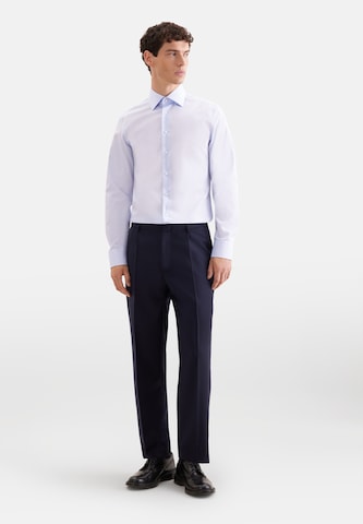 Coupe regular Chemise business SEIDENSTICKER en bleu