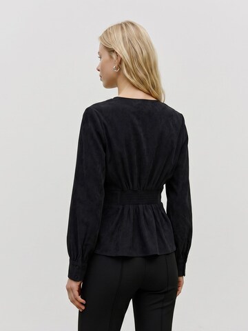 Camicia da donna 'VILJA' di VERO MODA in nero
