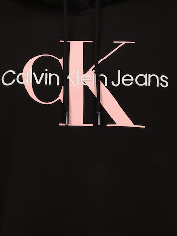 Calvin Klein Jeans Curve Mikina - Čierna