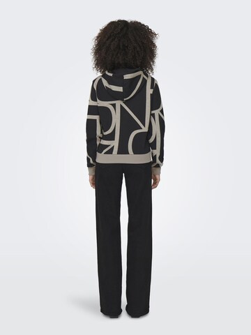 ONLY Sweatshirt 'ONLAudrina' in Schwarz
