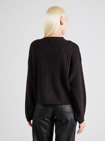 VERO MODA Knit cardigan 'VMELYA' in Black
