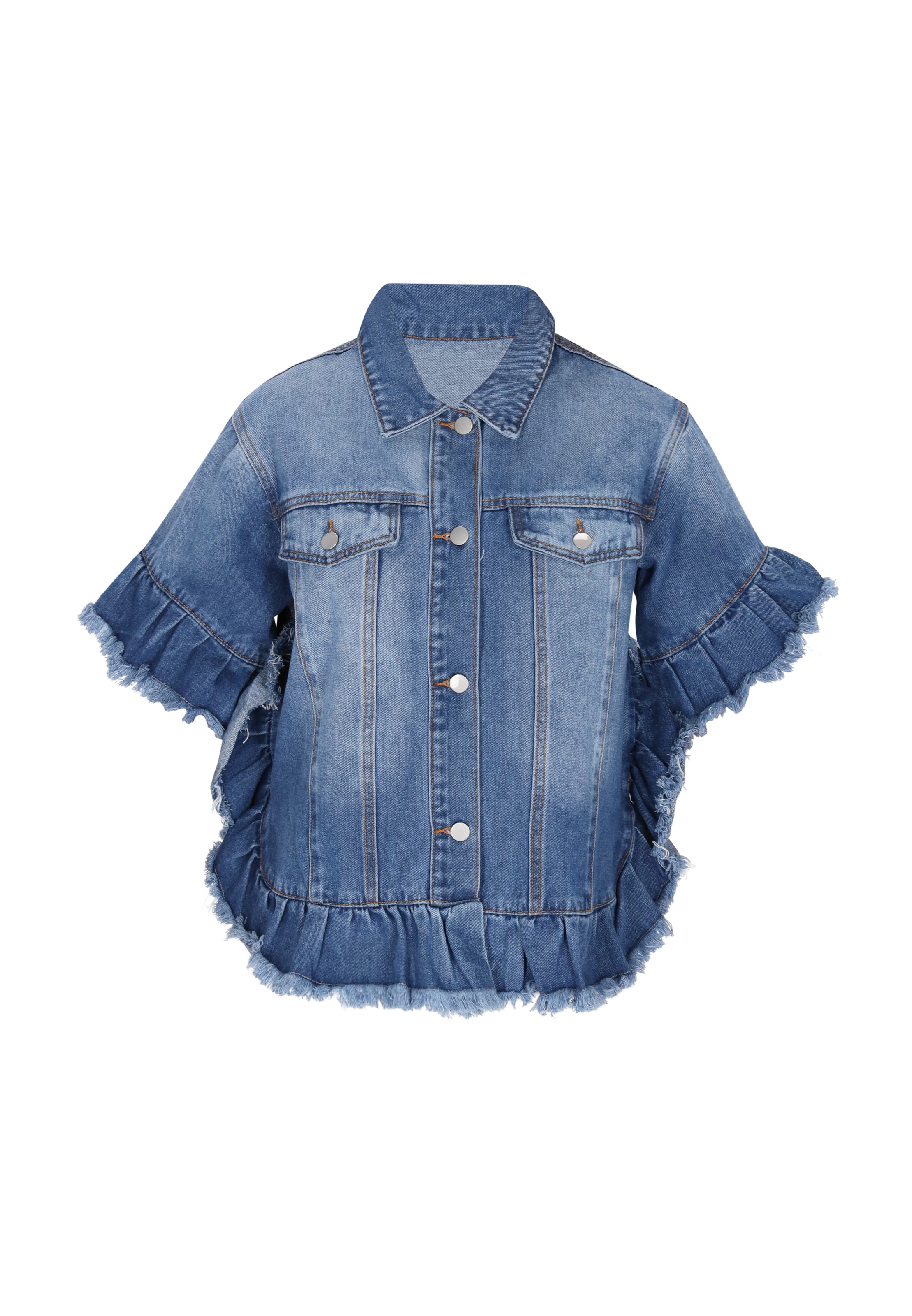 NALLY Prechodná bunda 'Fashion Look' - modrá denim, Produkt