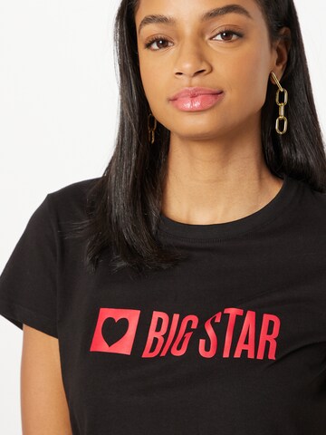 BIG STAR Shirt 'ELEANOR' in Schwarz