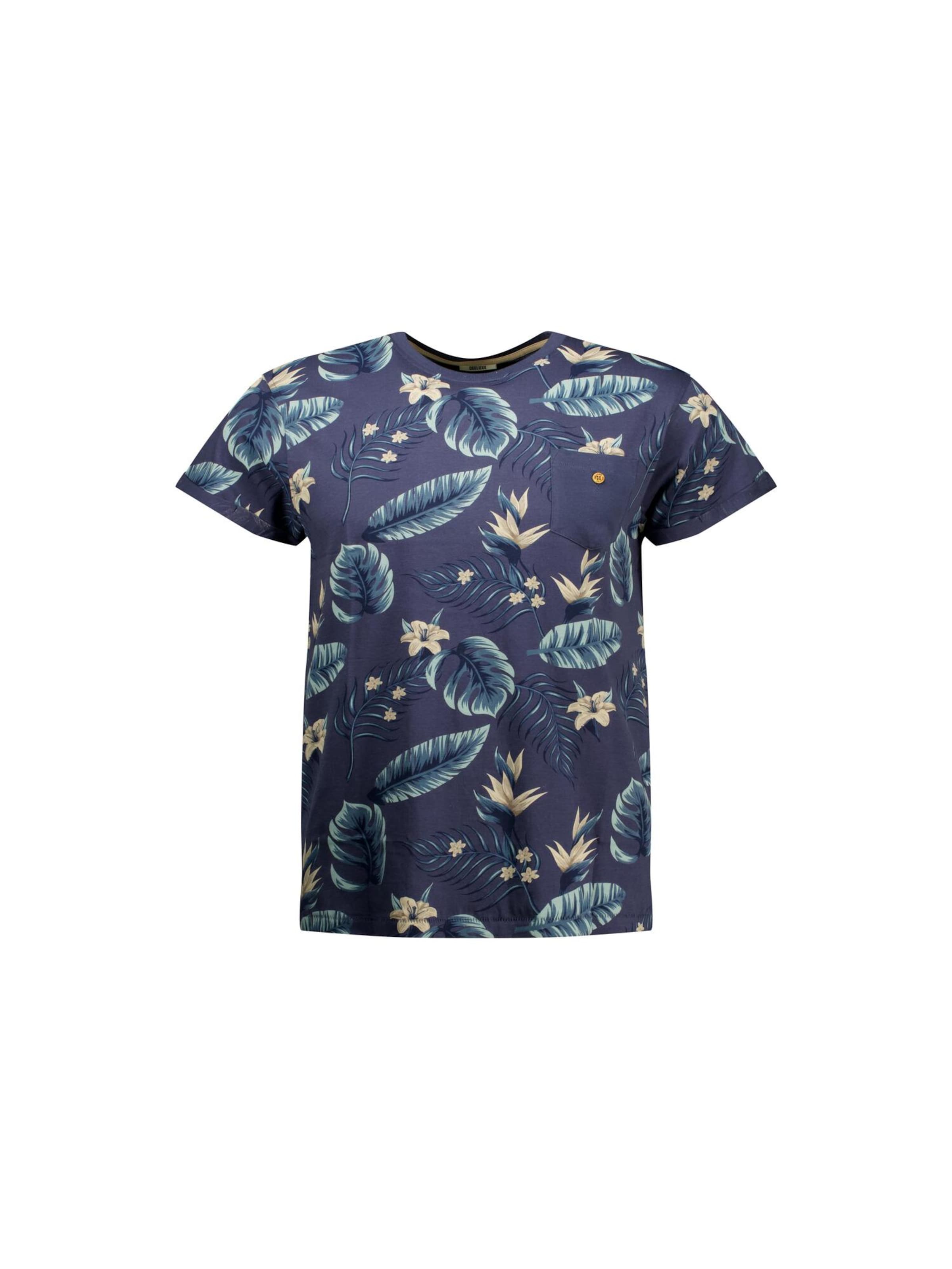 T-Shirt 'Nubie' Deeluxe en bleu : devant