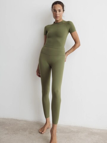 MyLibi Skinny Leggings in Green