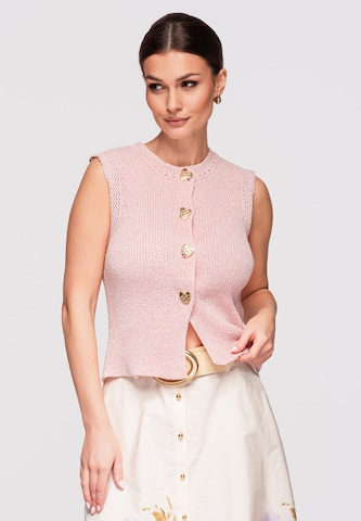Ombre Shirt in Roze: voorkant