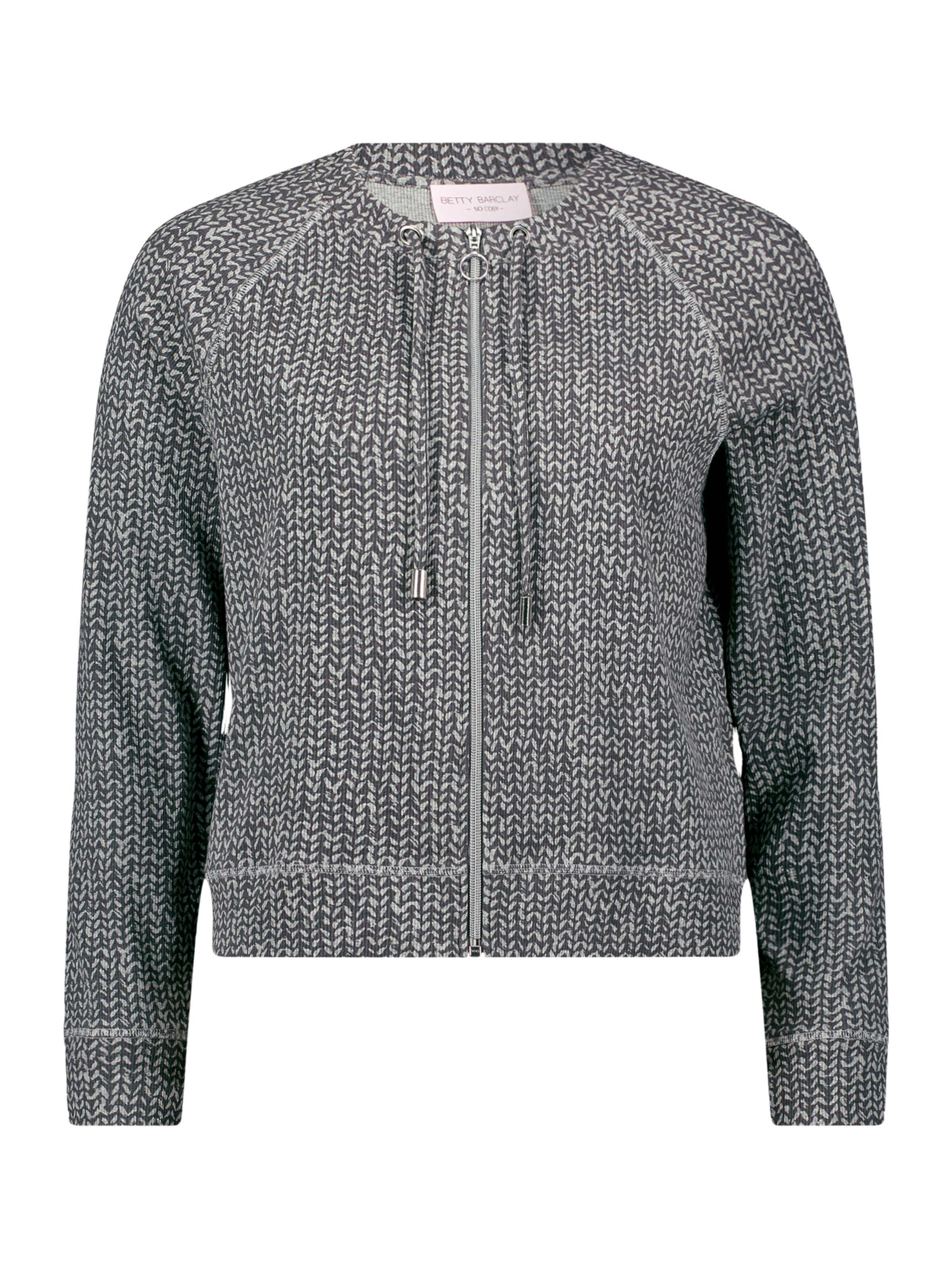 Betty Barclay Veste mi-saison en gris, Vue avec produit