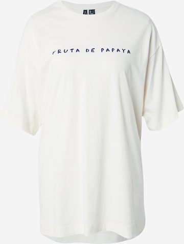 VERO MODAŠiroka majica 'VMTAZ' - bež boja: prednji dio