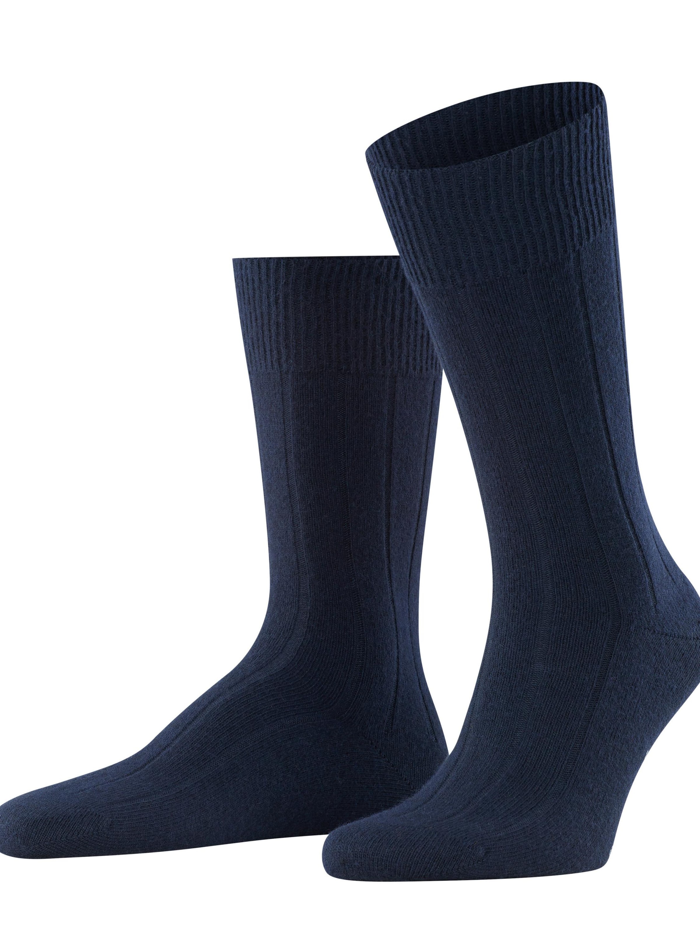 FALKE Socken 'Lhasa Rib' in Blau: Vorderseite