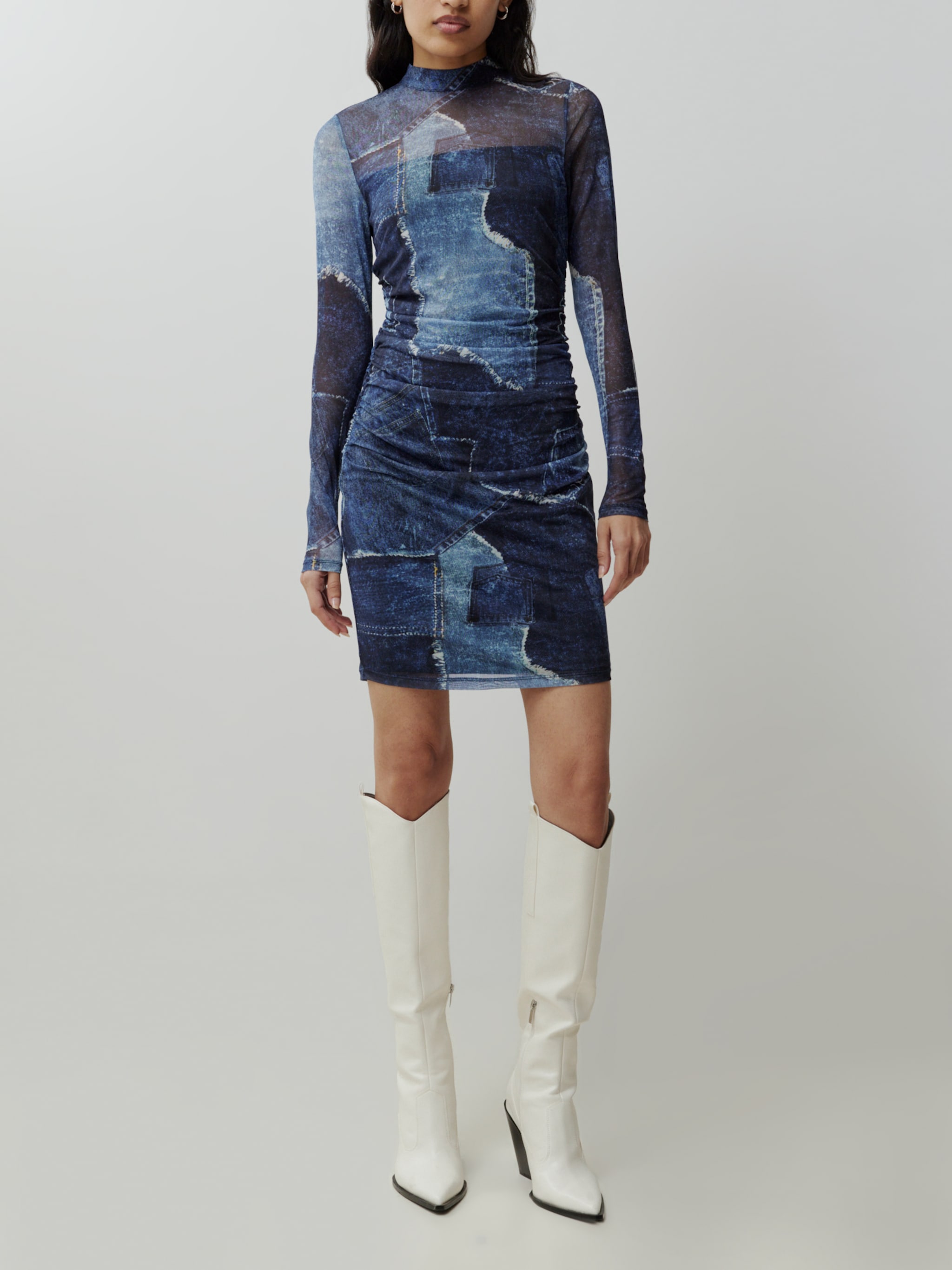 EDITED Produkte Kleid 'Hanneke' blau
