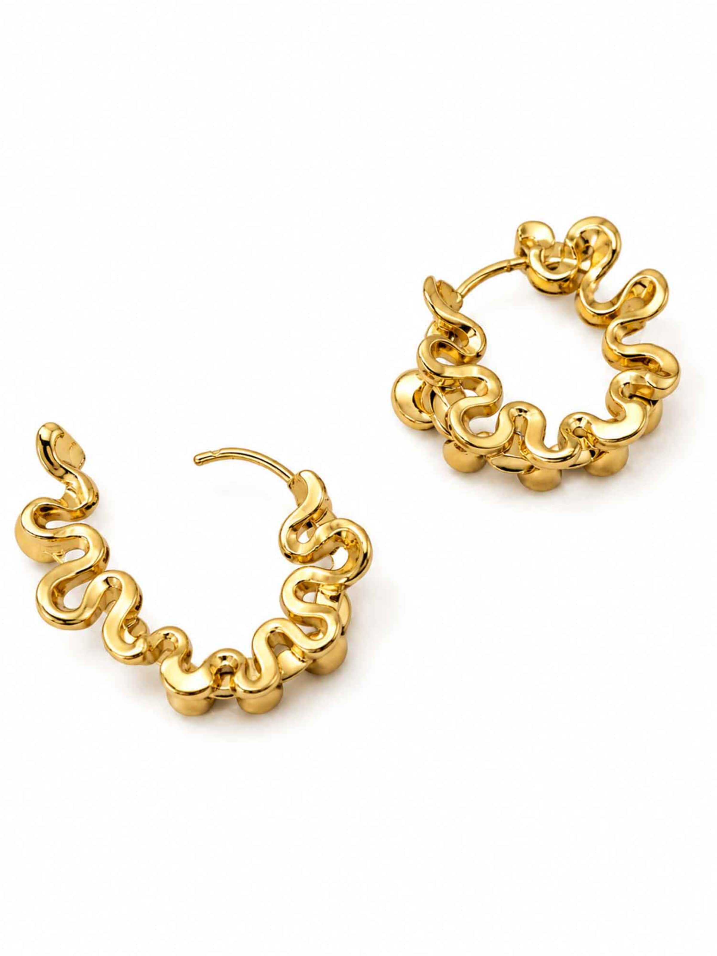 RteRme - Pendientes 'Eudora' en oro