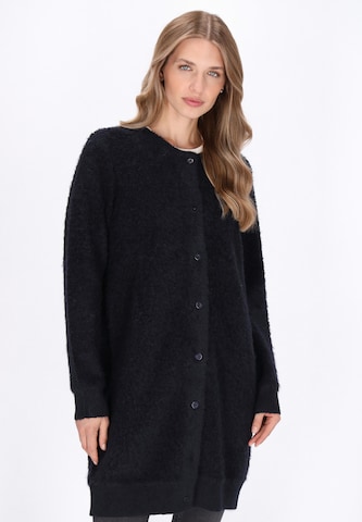 DreiMaster Vintage Knit cardigan in Blue: front
