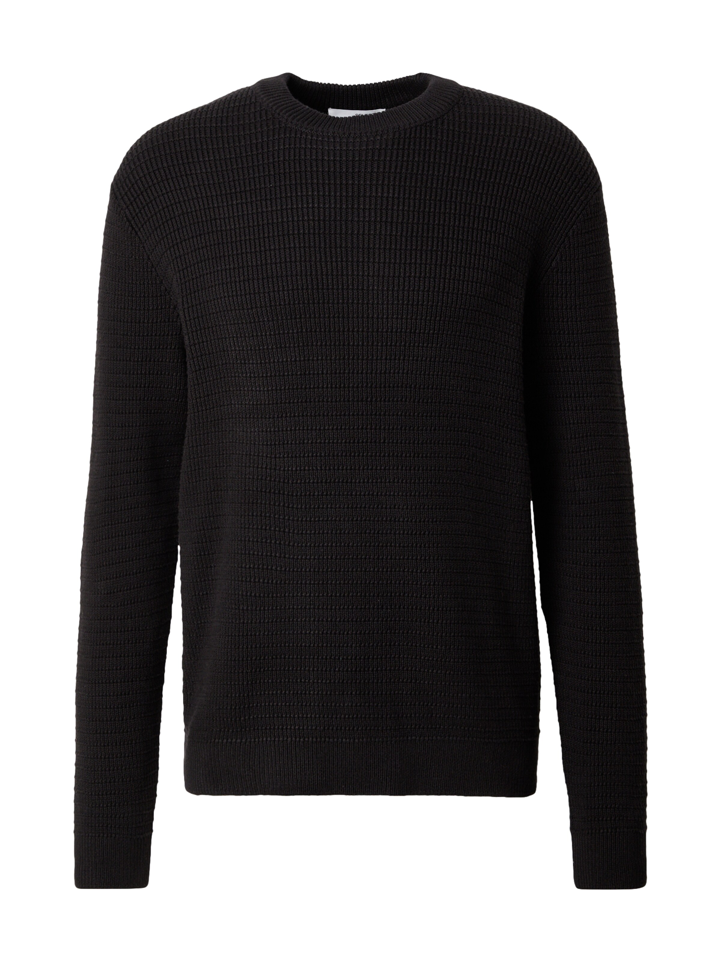 Pullover 'SLHTHEO' di SELECTED in nero: frontale