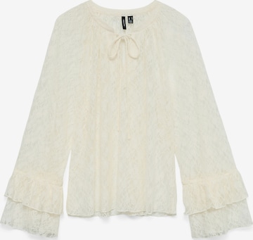 Chemisier 'VMLOULOU' VERO MODA en blanc : devant